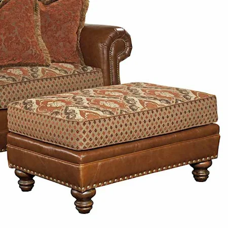 Oversized Rectangular Ottoman